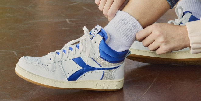 Diadora n5100 top donna marroni