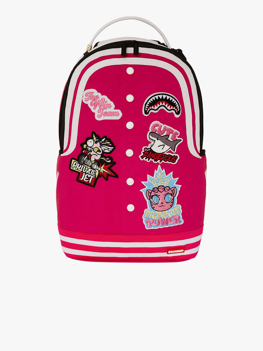 SPRAYGROUND girls varsity dlx backpack 910B7646NSZ fuchsia