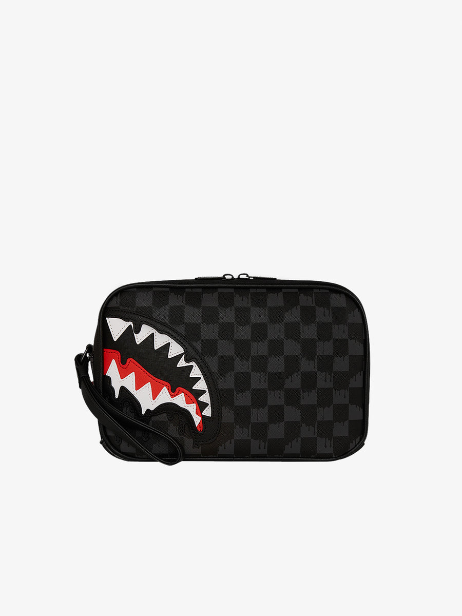 Pochette e beauty Sprayground nero sharks in paris toiletry brick
