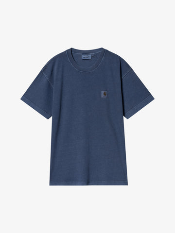 CARHARTT WIP T-shirt S/S Nelson I029949_ uomo cotone blu