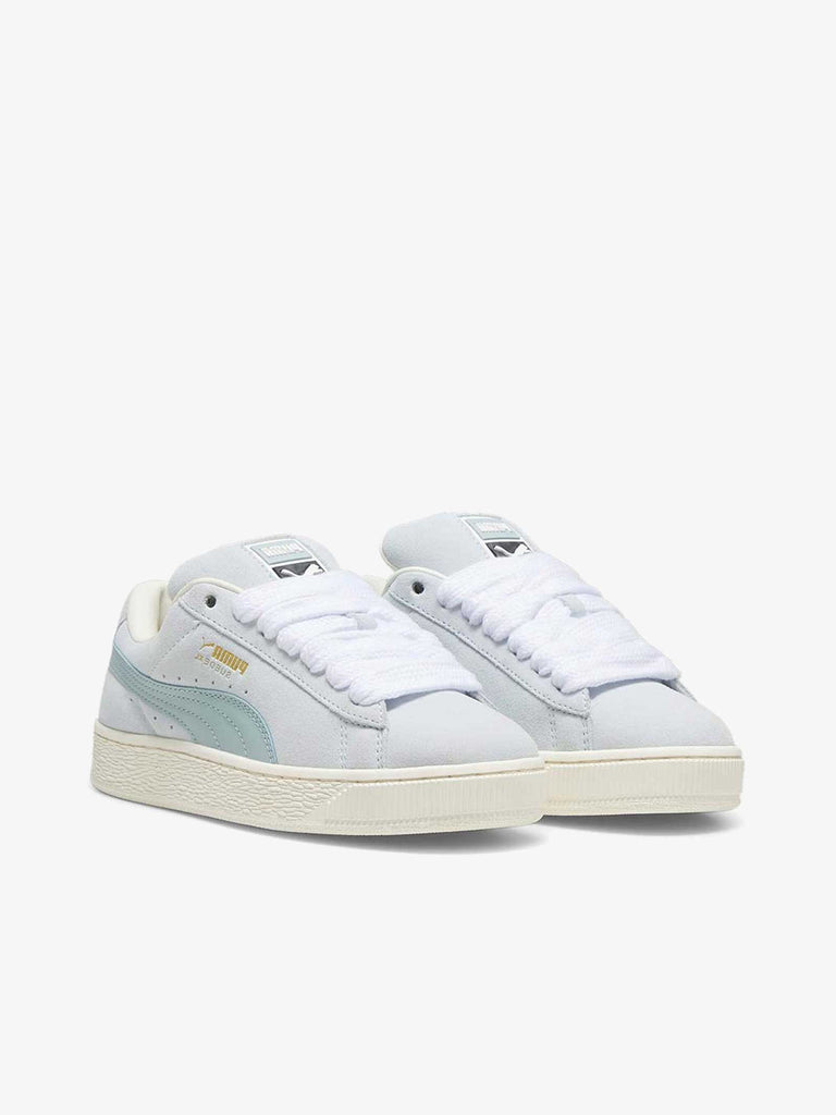 PUMA Sneakers XL 395205_10 DEWDROP donna in camoscio bianco/azzurro pastello