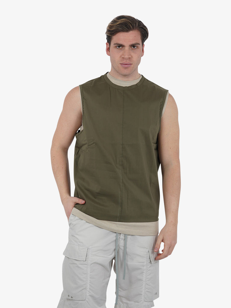 STATE OF ORDER T-shirt SIOUX SO1TSS240010 uomo cotone verde