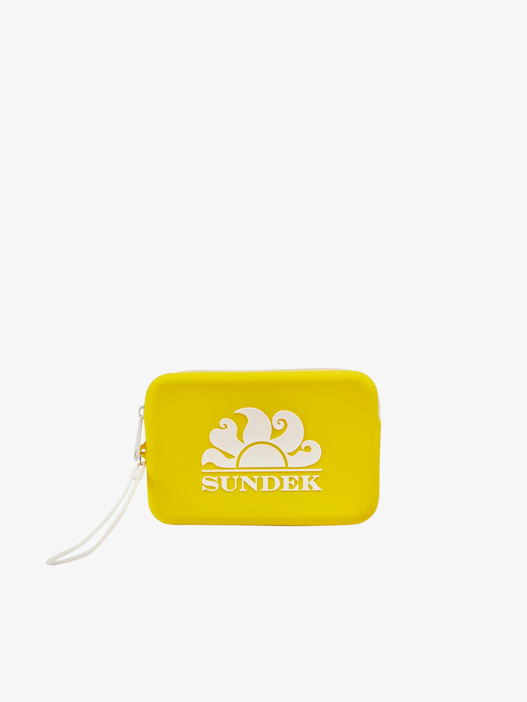 SUNDEK Pochette SMALL NECESSAIRE AW748ABSL100 donna PVC giallo