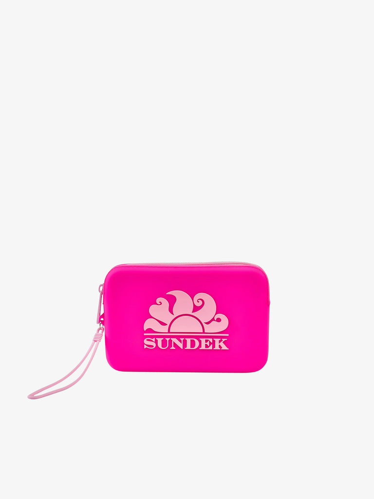 SUNDEK Pochette SMALL NECESSAIRE AW748ABSL100 donna PVC rosa