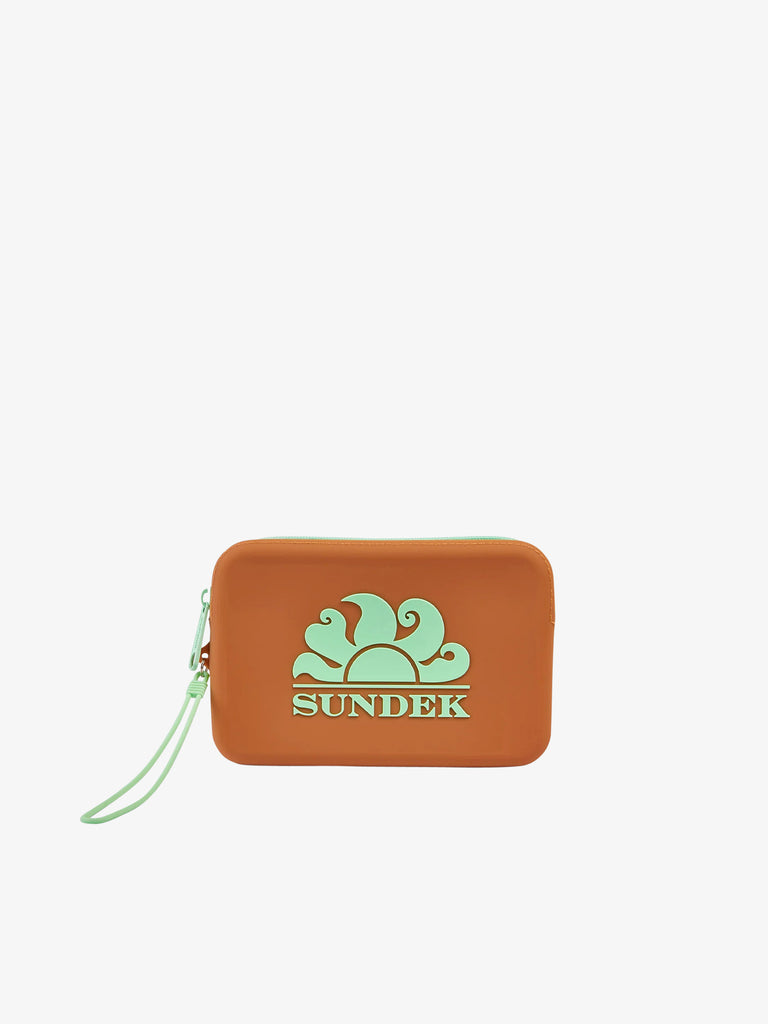 SUNDEK Pochette SMALL NECESSAIRE AW748ABSL100 donna PVC arancione