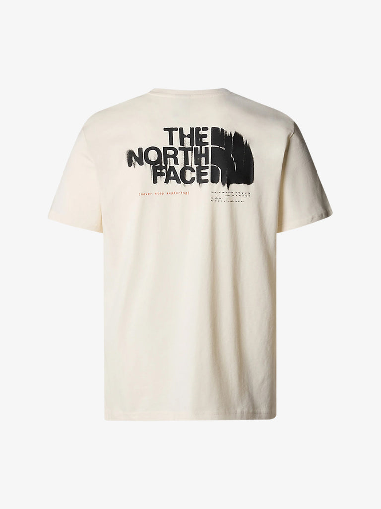 THE NORTH FACE T-shirt S/S Graphic NF0A87EW uomo cotone bianco