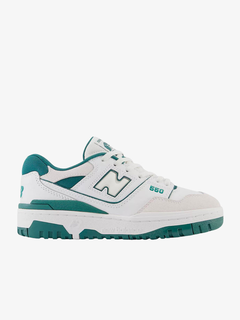 NEW BALANCE Sneakers GSB550TA donna bianco/verde