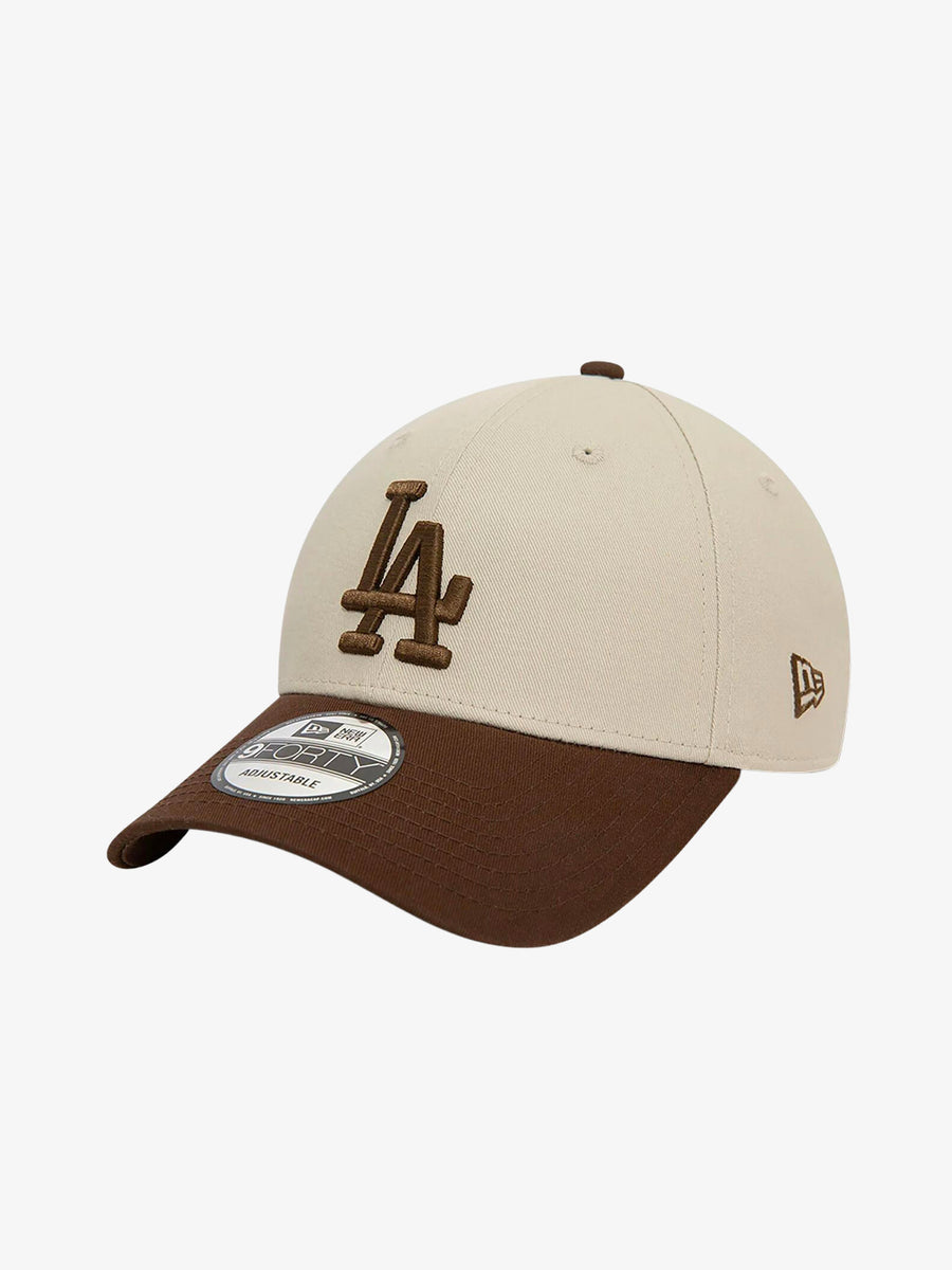 NEW ERA 9FORTY LA Dodgers World Series Patch Brown Hat