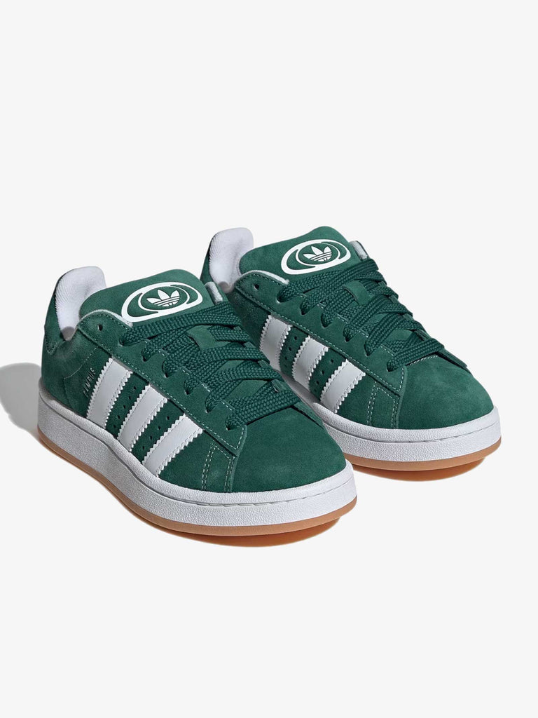 ADIDAS Sneakers Campus00S IH7492 donna in pelle verde scuro/bianco