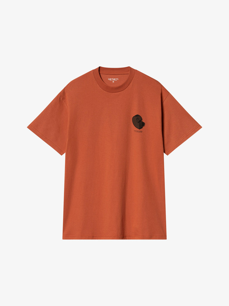 CARHARTT WIP T-Shirt S/S Diagram C I033177_1CL_XX uomo arancione