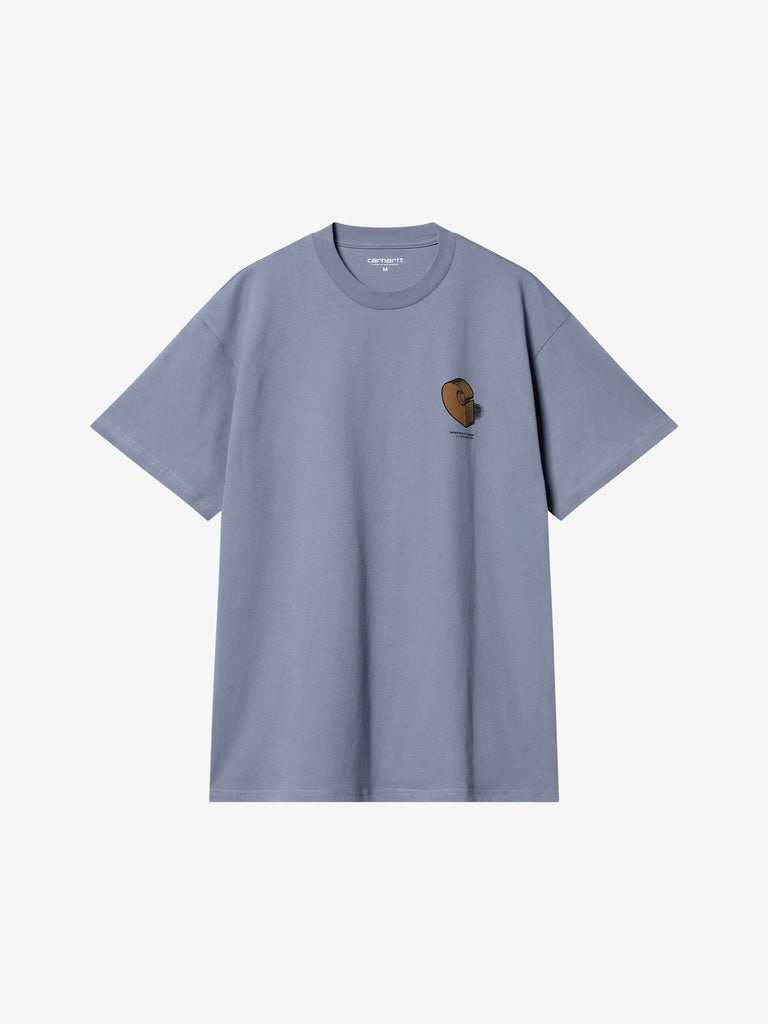 CARHARTT WIP T-Shirt S/S Diagram C I033177_1YD_XX uomo baia blu