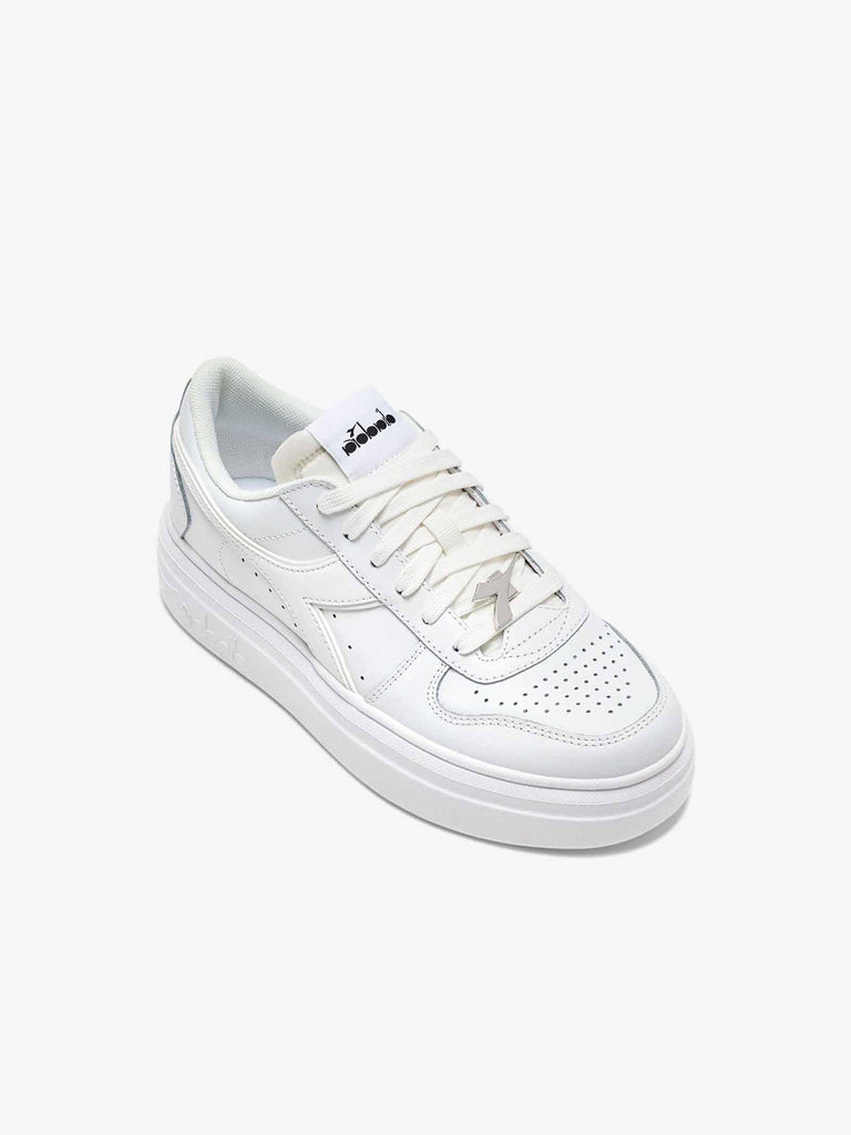 DIADORA Sneakers Magic Bold 501.180364_C6180 donna con platform bianco