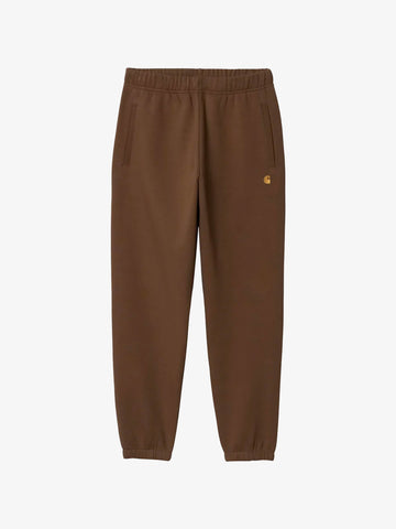 CARHARTT WIP Joggers I028284_1R0_XX Chase uomo in cotone marrone