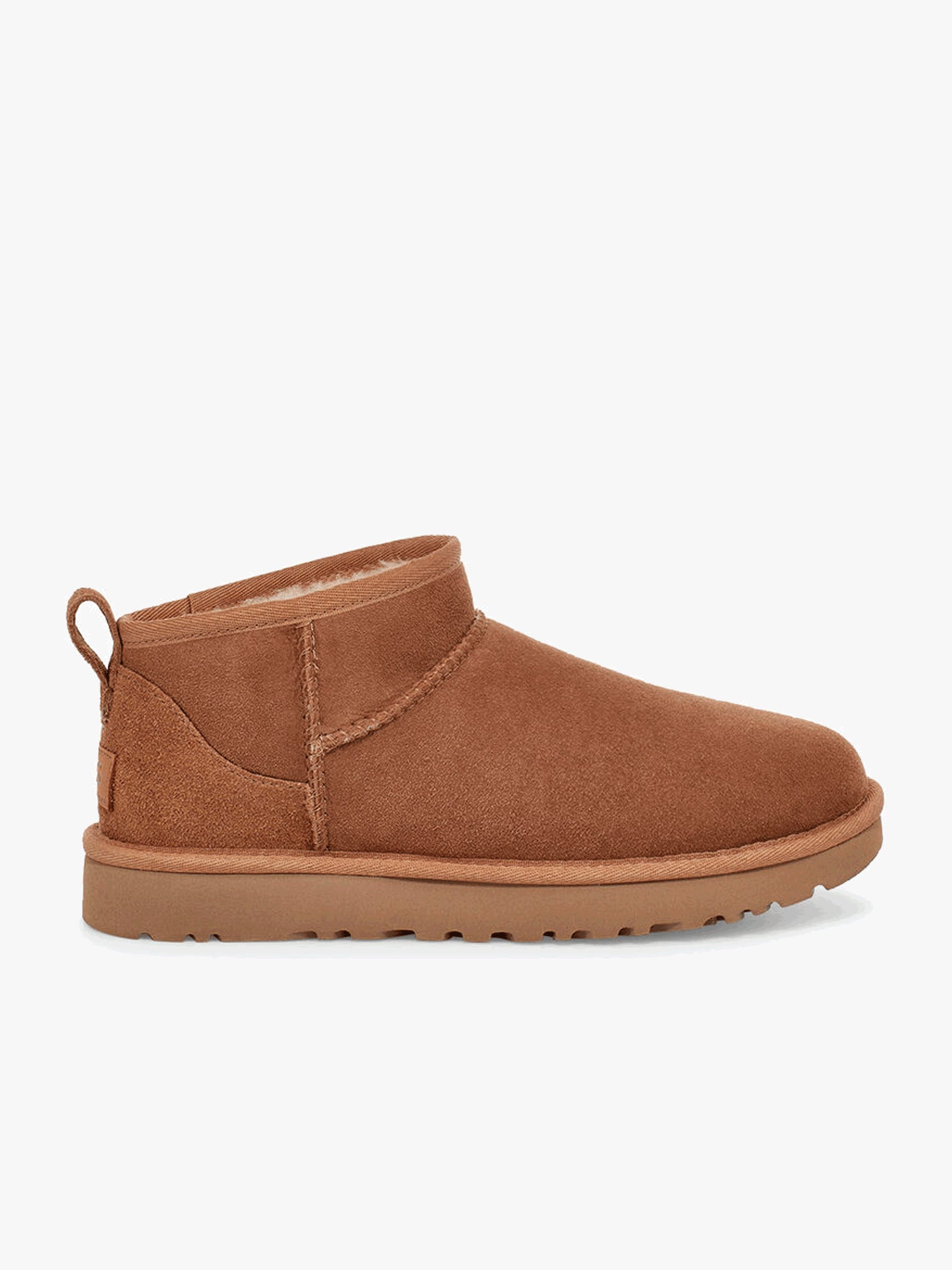 UGG women's boots classic ultra mini 1116109 chestnut leather
