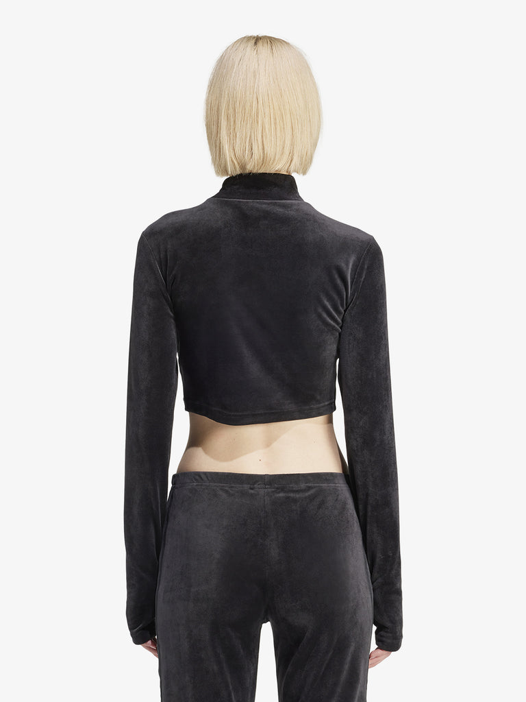 ADIDAS Maglia a maniche lunghe Velvet crop IT9660 donna
