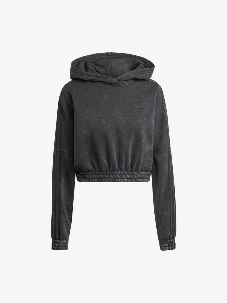 ADIDAS Washed Out Crop Oversized Hoodie IW5573 Women s Faraone