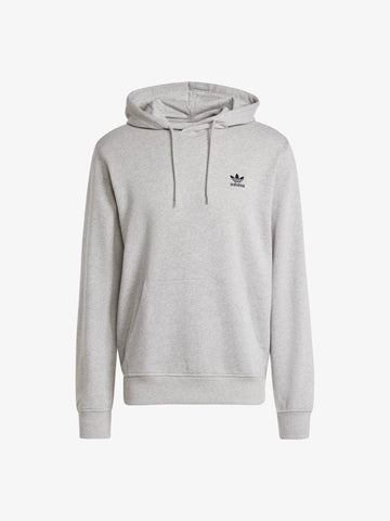 ADIDAS Felpa con cappuccio ESS HD IX7670 uomo cotone grigio