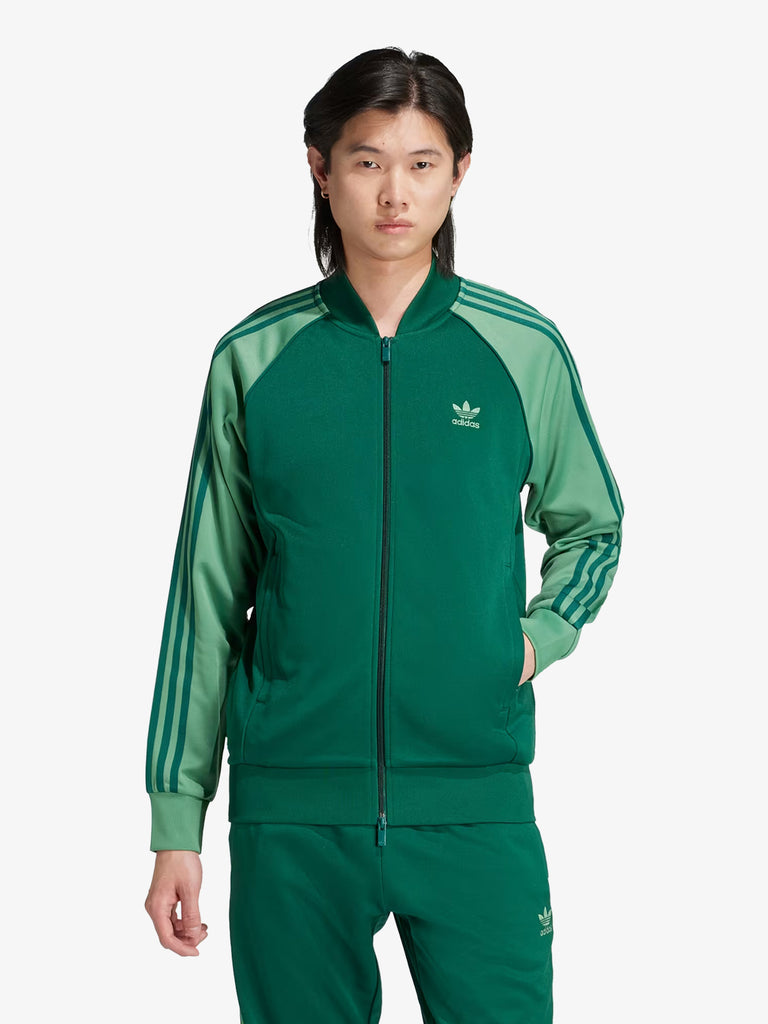 ADIDAS Felpa girocollo Adicolor Classics SST IY8731 uomo verde