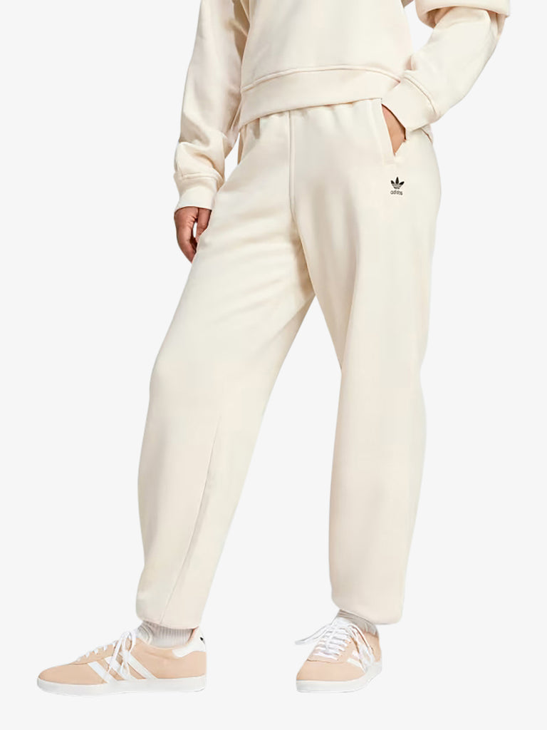 ADIDAS Joggers Essentials Fleece IY9635 donna cotone panna