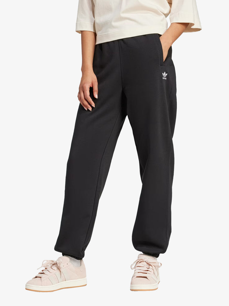 ADIDAS Joggers Essentials Fleece IY9637 donna cotone nero