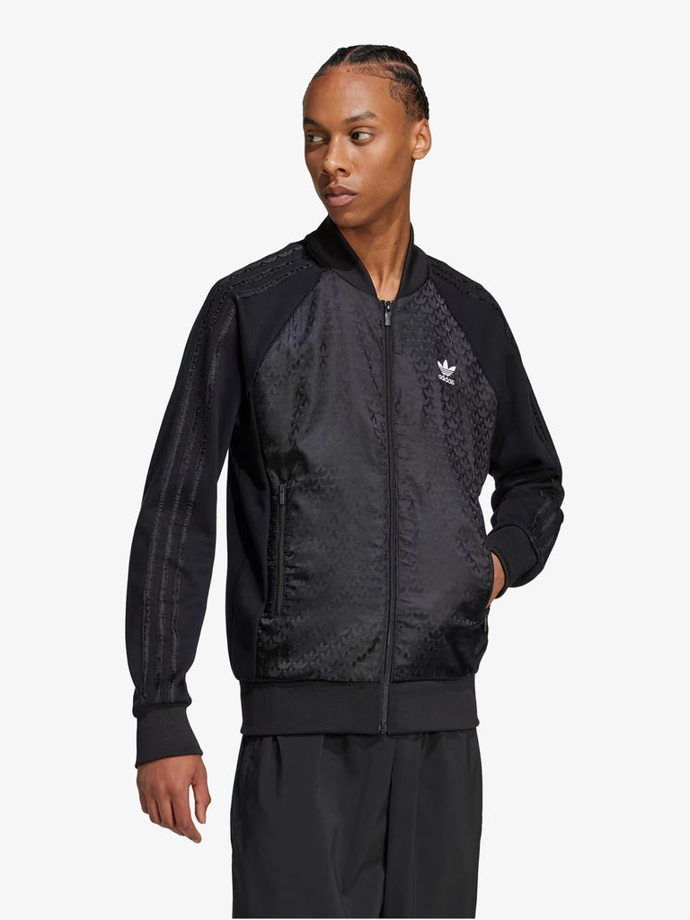 ADIDAS Felpa girocollo Mono IZ2541 uomo nero