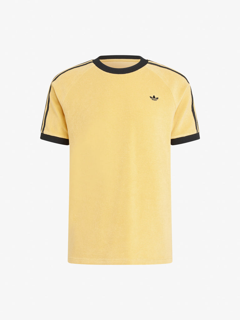 ADIDAS T-shirt Originals 70s Cali JL9557 uomo cotone giallo