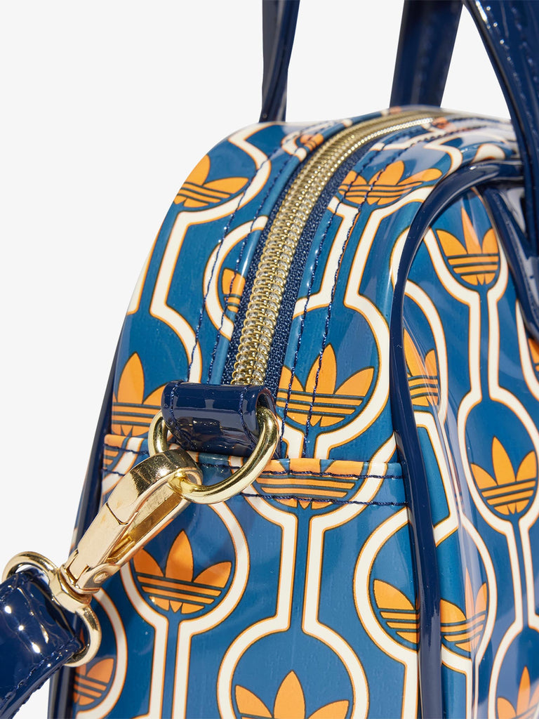 ADIDAS Borsa a mano mini bowling con monogramma stampato JM9244 donna multicolor