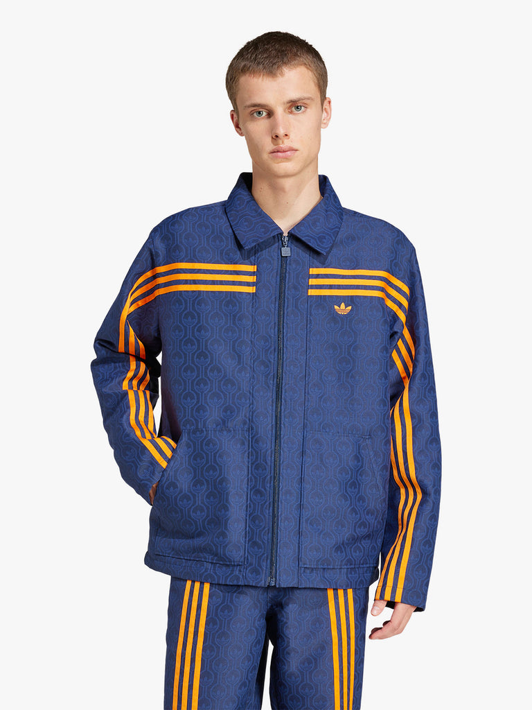 ADIDAS Felpa girocollo Originals 70s Club JN5959 uomo blu