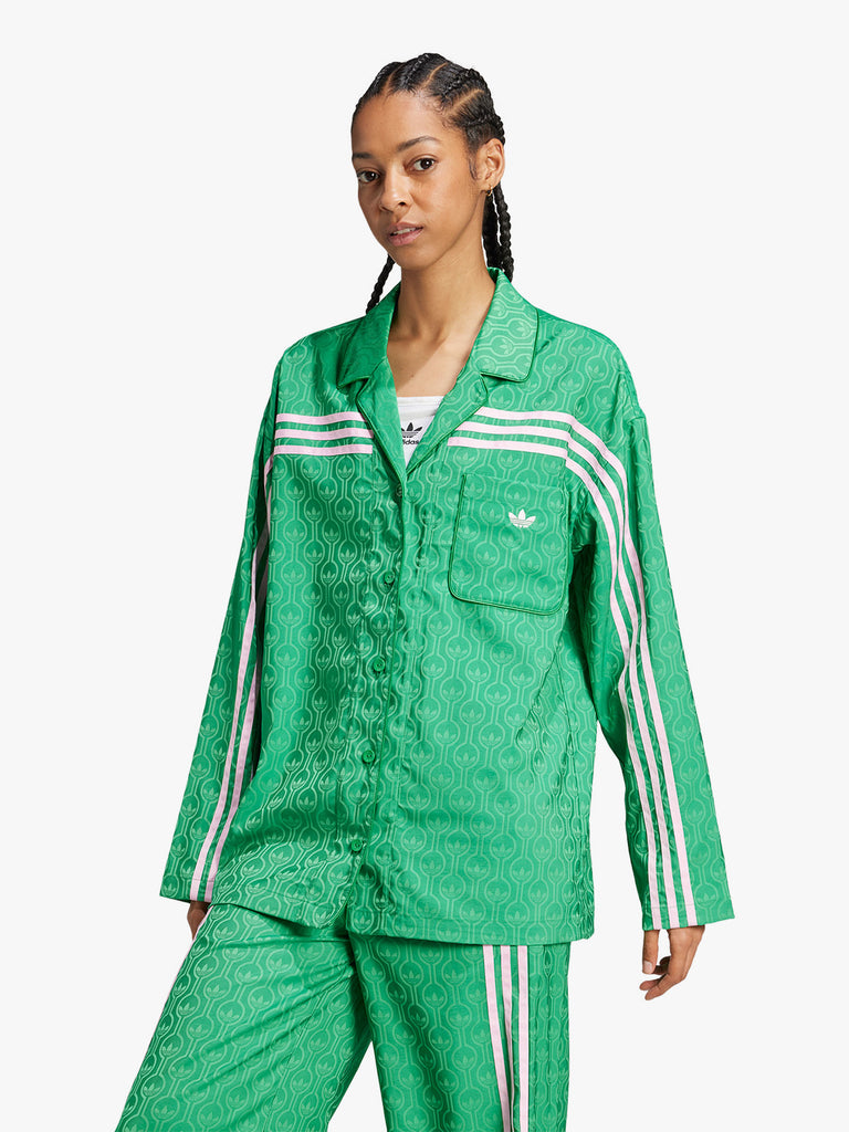 ADIDAS Camicia 70s JN7659 donna verde