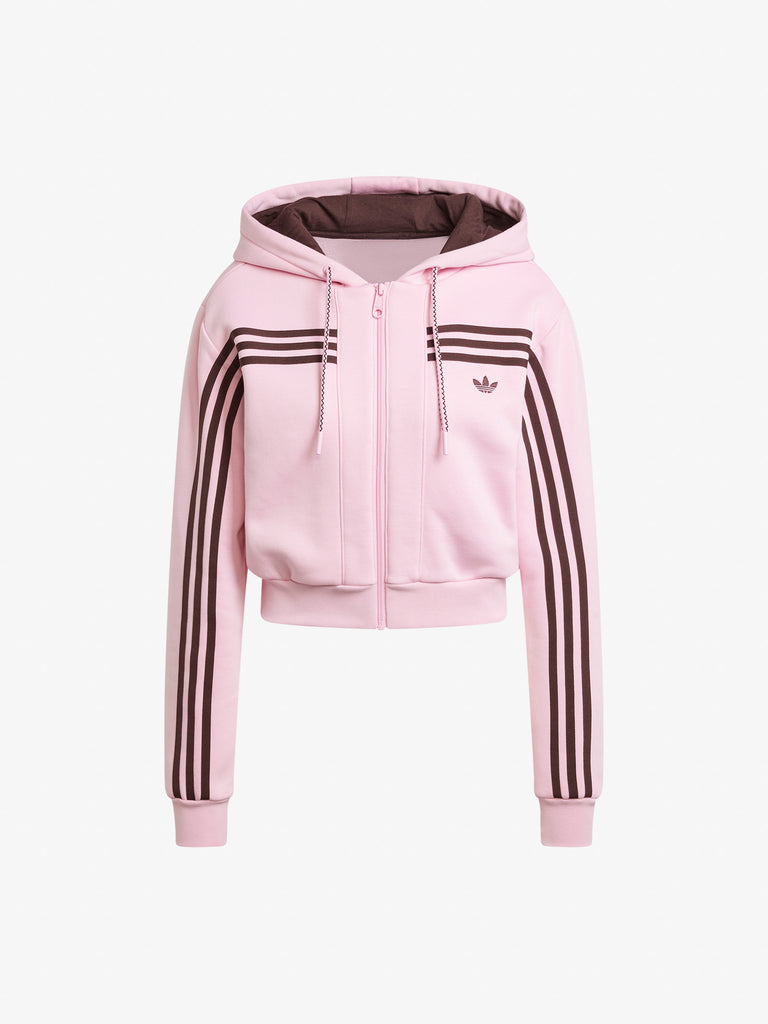 ADIDAS Hoodie 70s Full Zip Fleece JN7665 women s pink cotton Faraone