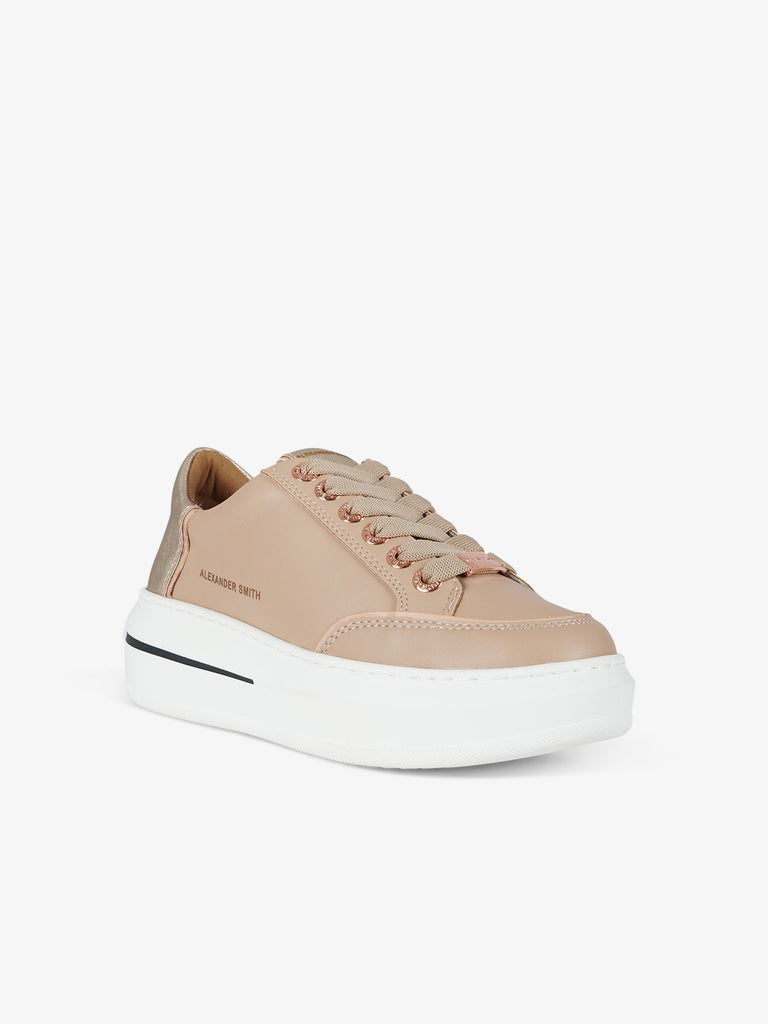 ALEXANDER SMITH Sneakers Lancaster ASBALSW1758 donna pelle beige