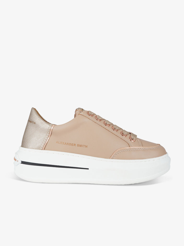 ALEXANDER SMITH Sneakers Lancaster ASBALSW1758 donna pelle beige