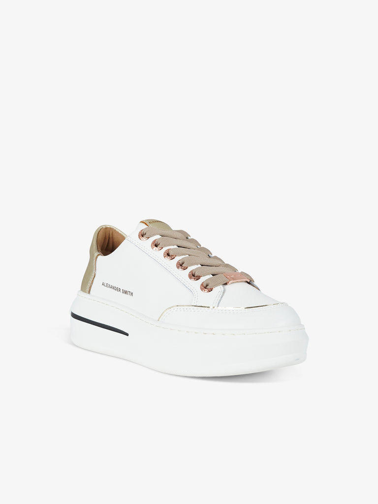 ALEXANDER SMITH Sneakers Lancaster ASBALSW1805 donna pelle bianco