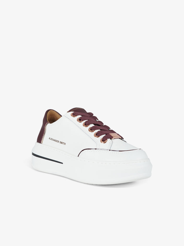 ALEXANDER SMITH Sneakers Lancaster ASBALSW1806 donna pelle bianco