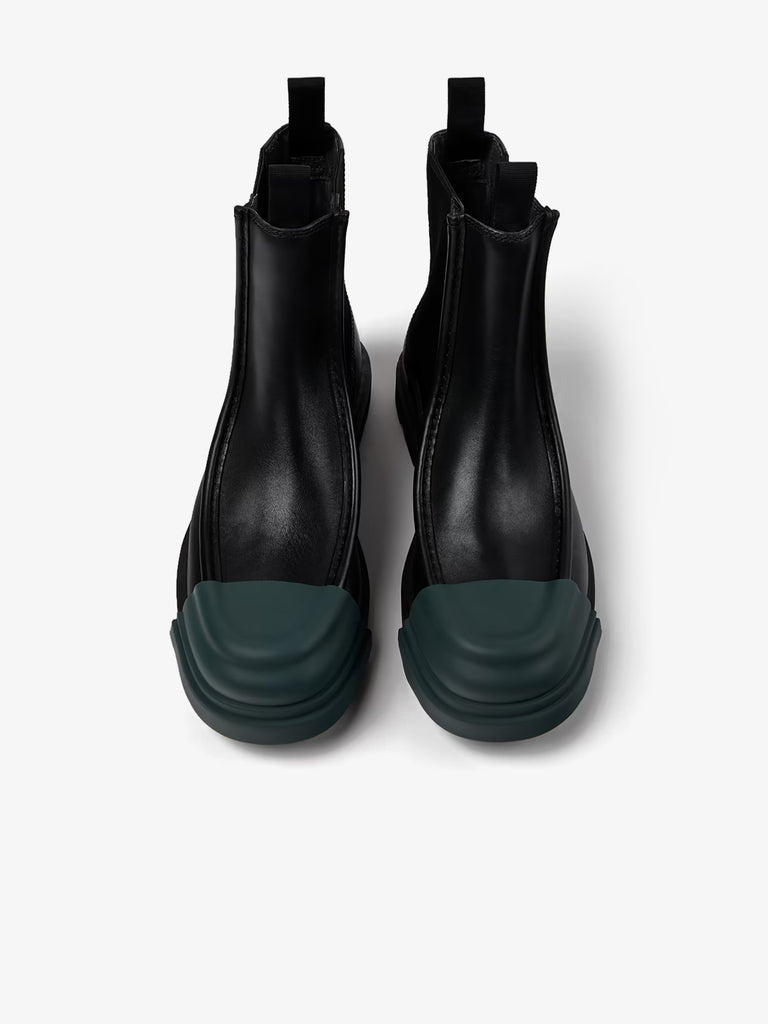 LA CARRIE Bolsos de hombro de cuero sintético para mujer Negro