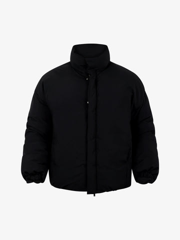 DARK LABEL Giubbotto imbottito uomo nylon nero