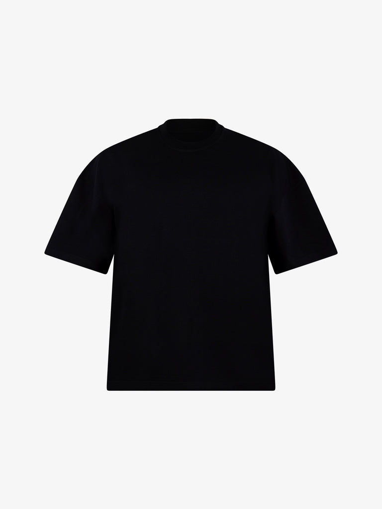 DARK LABEL T-shirt oversize uomo cotone nero