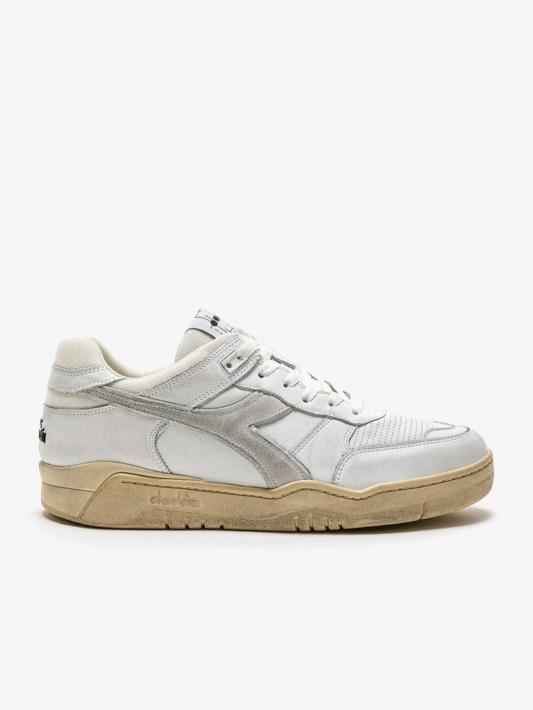 DIADORA Sneakers B.560 Used 201.180117_20006 uomo pelle bianco