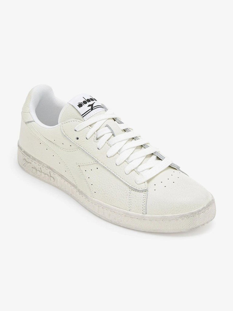 DIADORA Sneakers Game Low Waxed 501.178301_C6180 pelle bianco