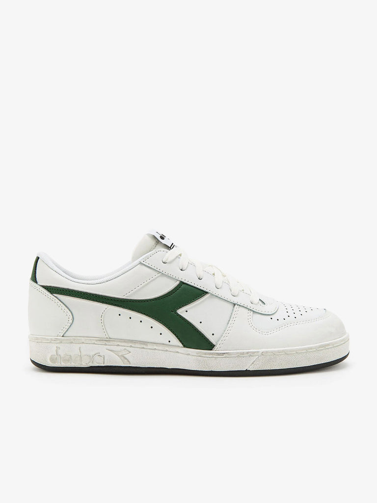 DIADORA Sneakers Magic Basket Low Icona 501.179296_C1161 uomo pelle bianco