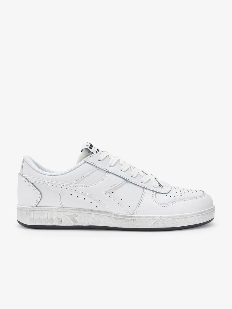 DIADORA Sneakers Magic Basket Low Icona 501.179296_C6180 uomo pelle bianco