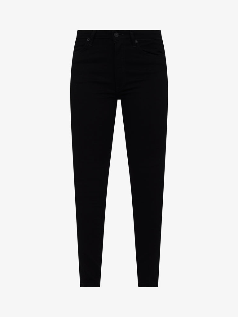 DONDUP Jeans Iris super skinny donna cotone nero