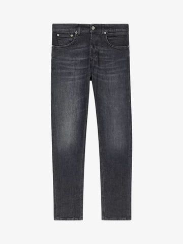 DONDUP Jeans Dian carrot in denim stretch UP576 DS0215U HS9 DU uomo nero