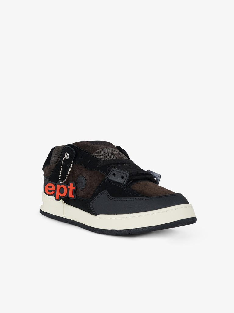 EPT Sneakers FAT Tounge uomo camoscio nero