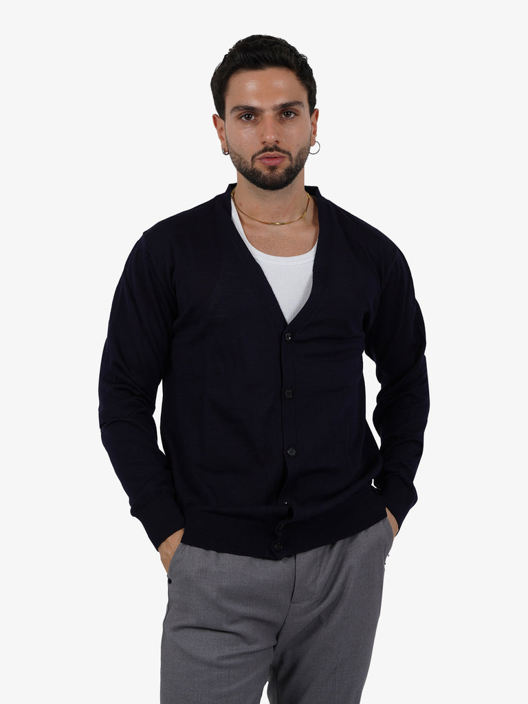 GAZZARRINI Cardigan uomo blu