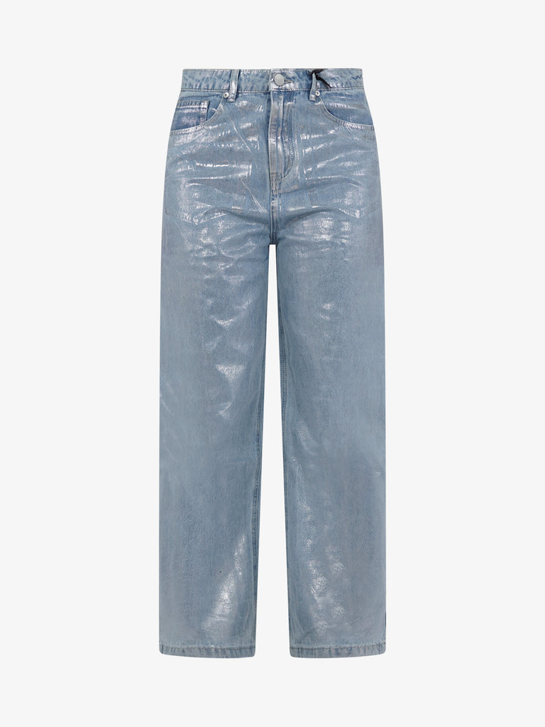 GLAMOROUS Jeans mom donna cotone azzurro