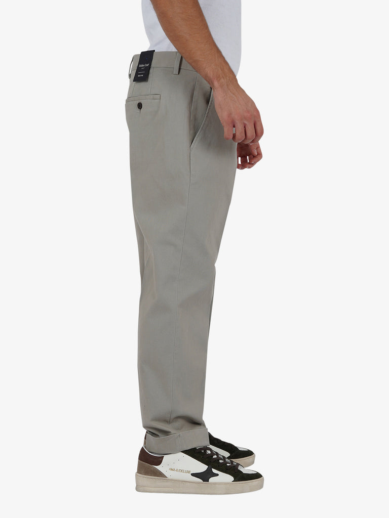 GOLDEN CRAFT Pantalone Alfio uomo cotone beige