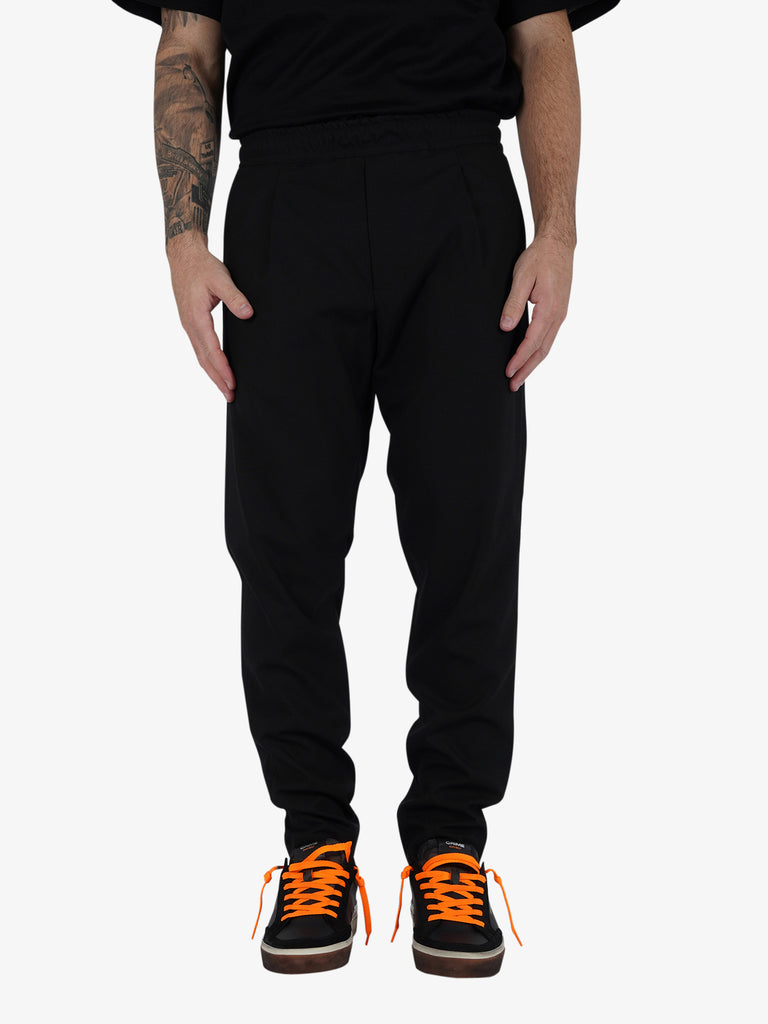 GOLDEN CRAFT Pantalone Milano uomo nero