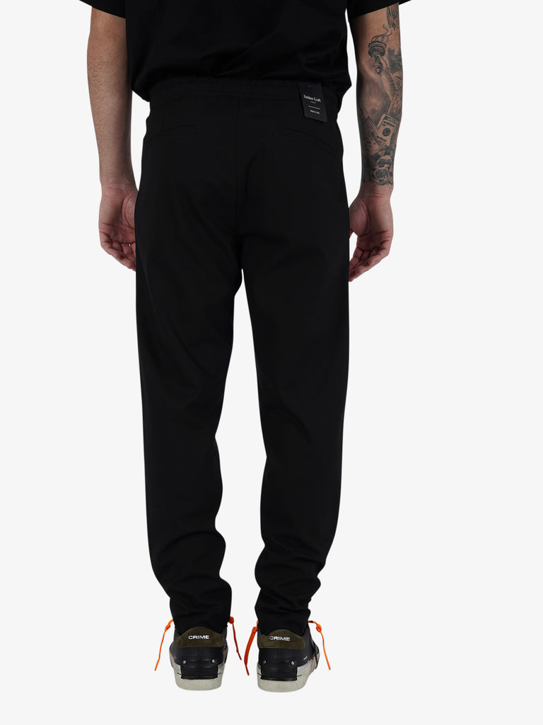 GOLDEN CRAFT Pantalone Milano uomo nero