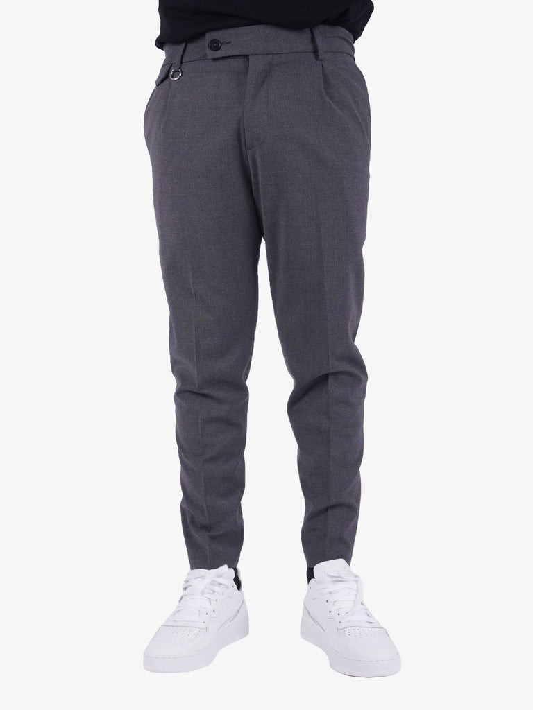 GOLDEN CRAFT Pantalone charles uomo grigio